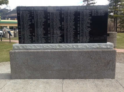 Sparwood Miners Memorial