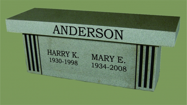 414 – CREMATION BENCH