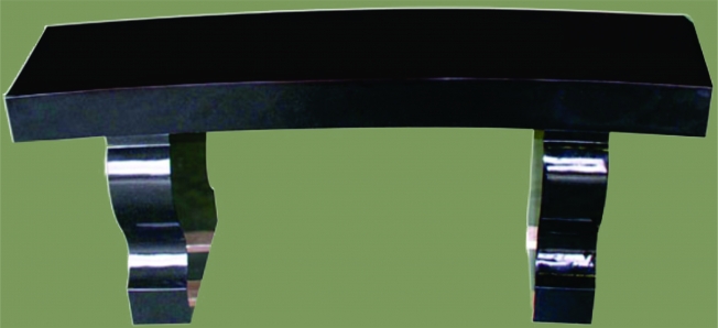 302 – CURVED TOP WITH HOURGLASS LEGS