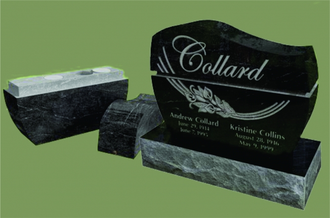 411 – PERSONAL CREMATION MEMORIAL 2 NICHE